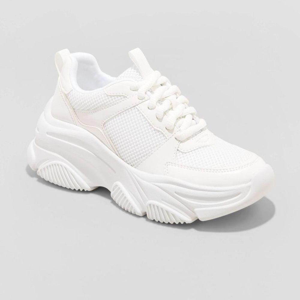 Wild Fable -  Women's Fashion Chunky Sneakers Casual  White